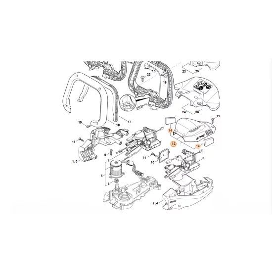 STIHL  Osłona HSA 94 R 4869 600 3503